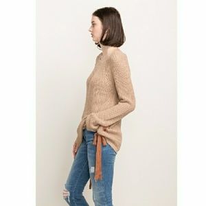 CLOSET CLEAR🔥💥LAST1!💥MYSTREE💥LACE-UP SWEATER💥